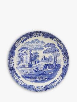 Spode Blue Italian Earthenware Pasta Bowl, 30cm, Blue/White, Seconds, Blue/White