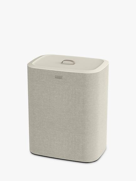 Joseph Joseph Tota Laundry Basket, 90L - view 2, Ecru