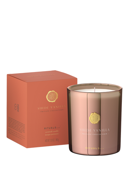 Rituals Private Collection Suede Vanilla Scented Candle, 360g, 