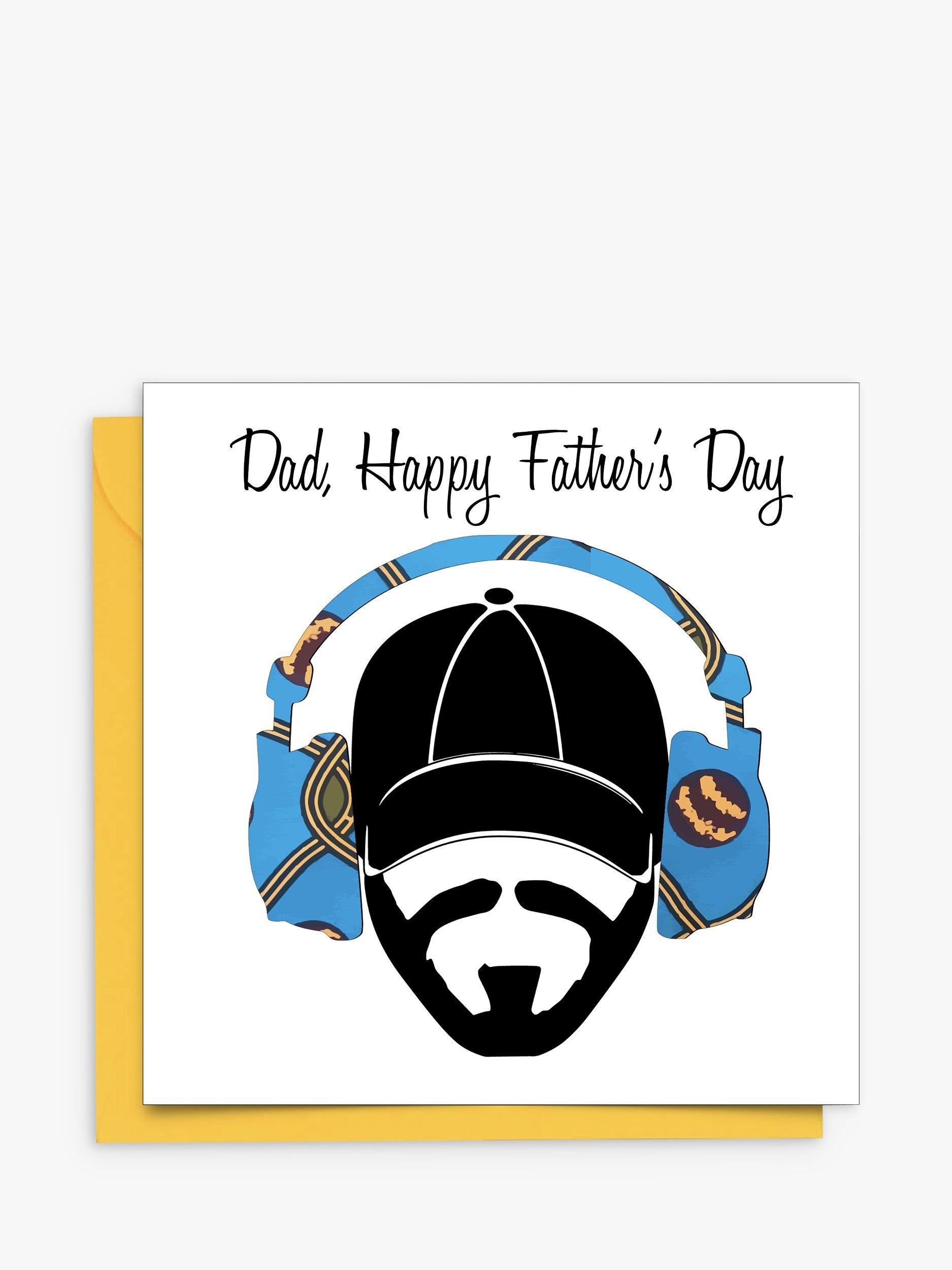 AfroTouch Design Hey Mr Dj Father's Day Card