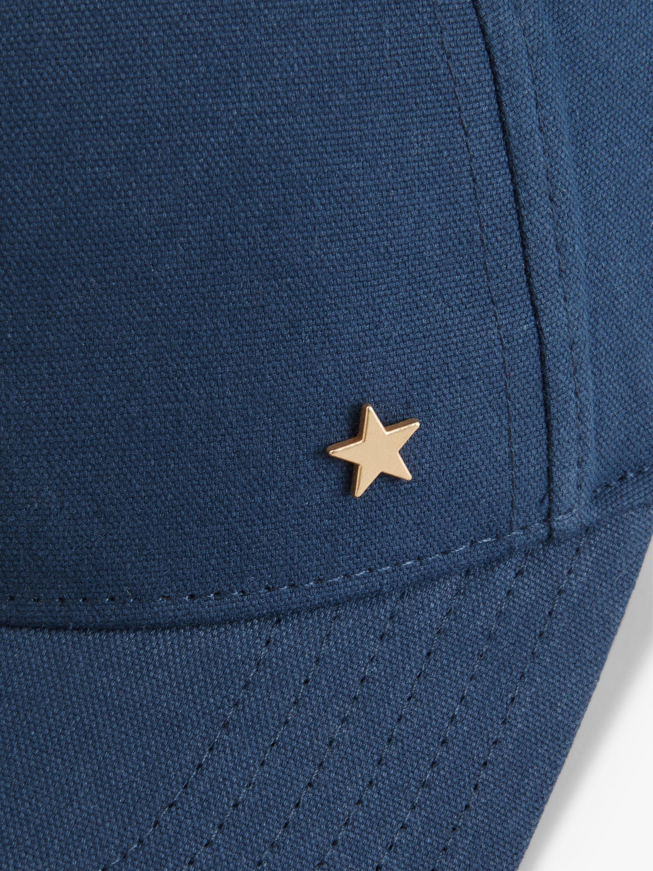 Product image 3 of 3, which shows John Lewis ANYDAY Cotton Baseball Cap, Navy