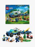 LEGO City 60369 Mobile Police Dog Training