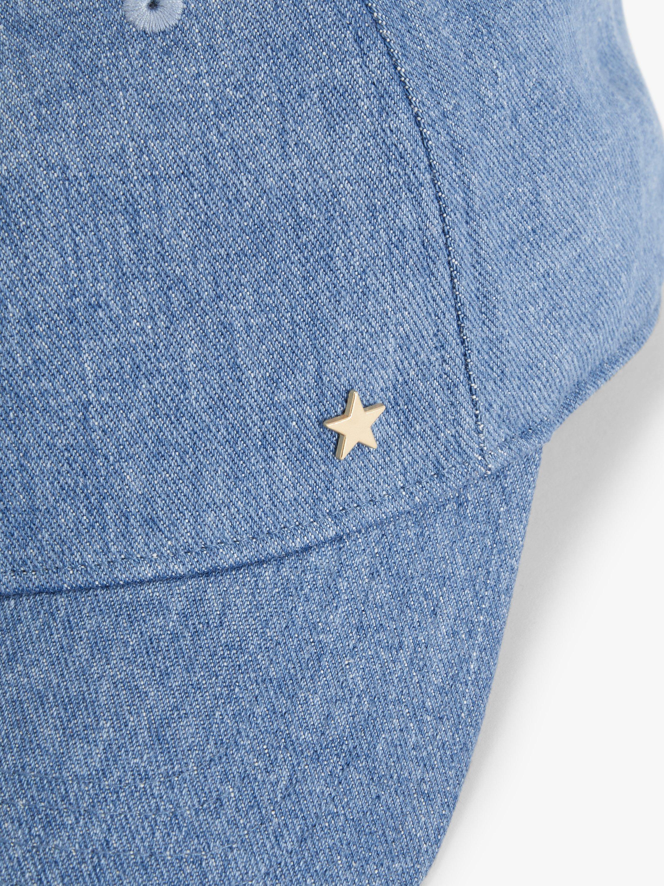 John Lewis ANYDAY Cotton Baseball Cap, Denim