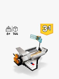 LEGO Creator 3 in 1 Space Shuttle & Spaceship Toys 31134 - view 2, 