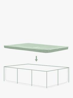 Swim Essentials Luxe Cover For 400cm Old Green Stripe Frame Pool