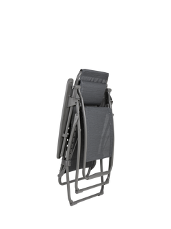 Lafuma Futura Recliner Batyline Duo Sun Lounger - view 2, Obsidian
