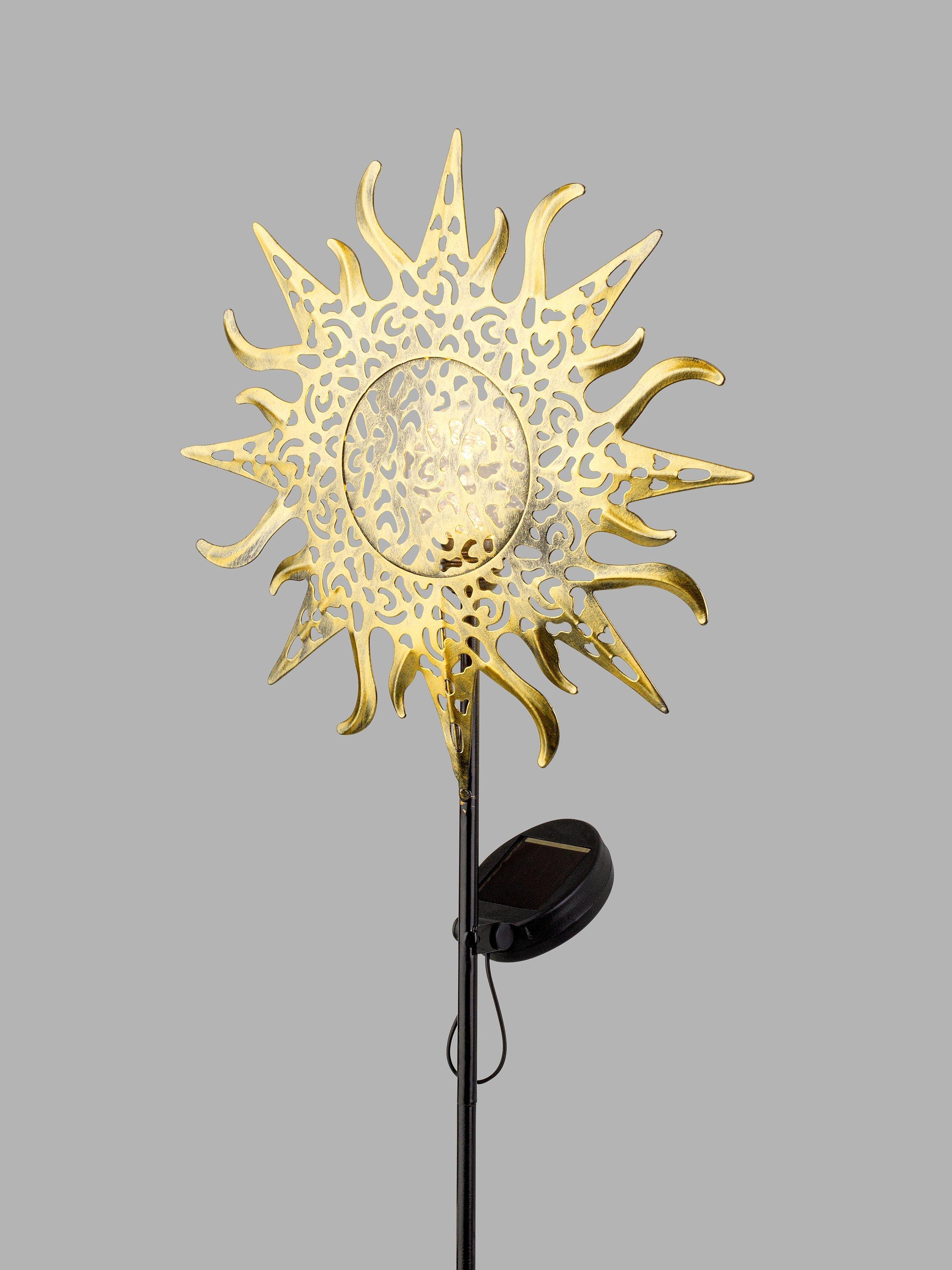 Kaemingk Lumineo Sun Solar Stake Light