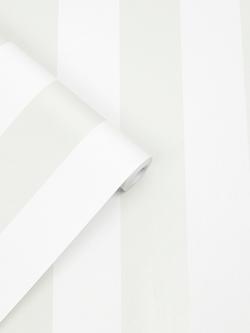 Laura Ashley Lille Wallpaper - view 2, White