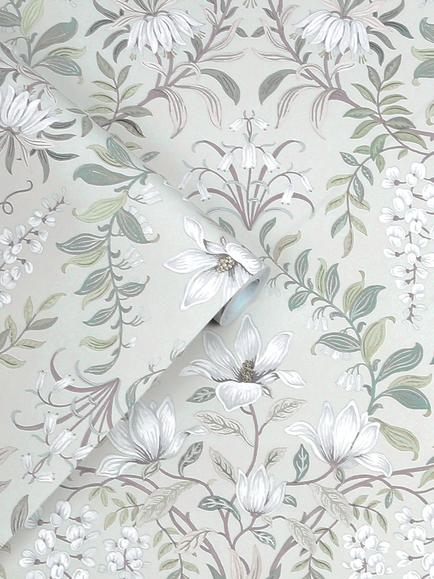 Laura Ashley Parterre Wallpaper - view 2, 113406
