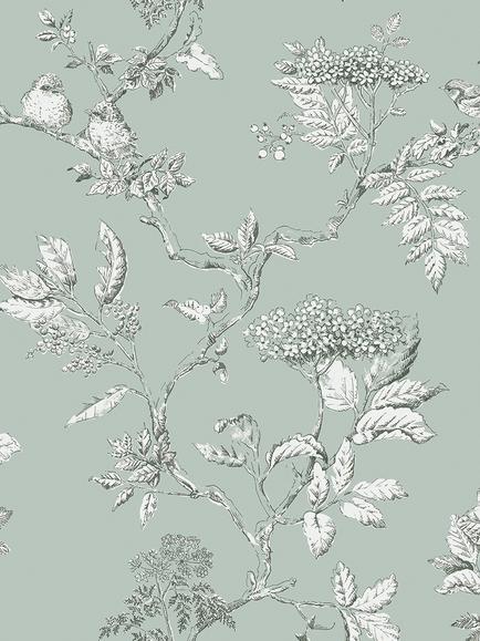 Laura Ashley Elderwood Wallpaper, 113345