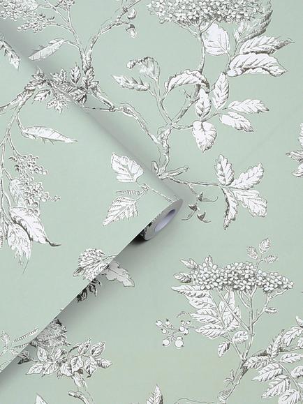 Laura Ashley Elderwood Wallpaper - view 2, 113345
