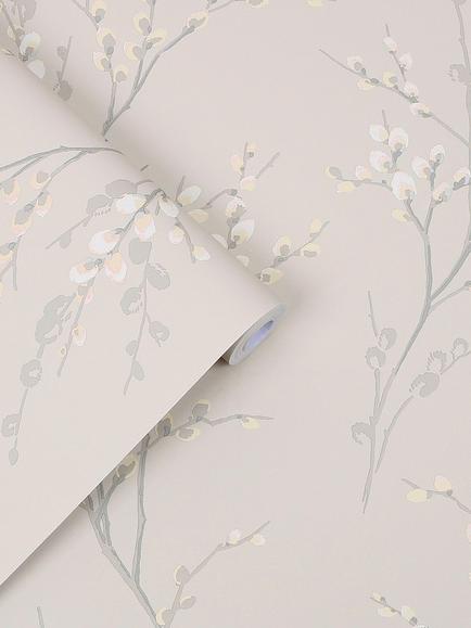 Laura Ashley Pussy Willow Wallpaper - view 2, 113361
