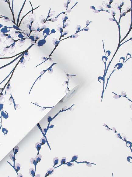 Laura Ashley Pussy Willow Wallpaper - view 2, 113360