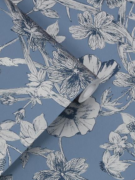 Laura Ashley Summerhill Wallpaper 118486 - view 2, 118486