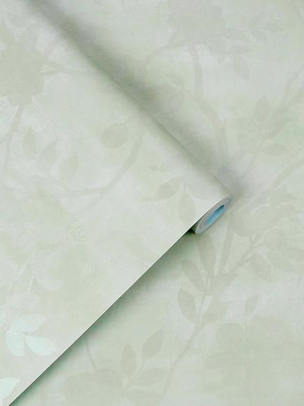 Laura Ashley Eglantine Silhouette Wallpaper, Eau de Nil 113373 - view 2, Eau De Nil