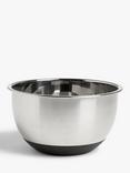 John Lewis Stainless Steel Nesting Mixing Bowl, 3L