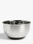 John Lewis Stainless Steel Nesting Mixing Bowl, 4L