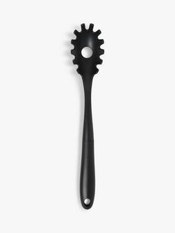 John Lewis Nylon Spaghetti Spoon, Black