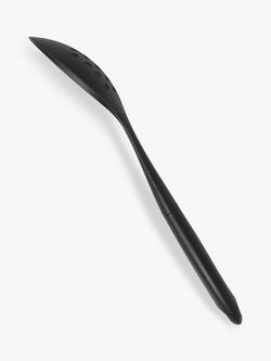 John Lewis Nylon Slotted Spoon - view 2, Black