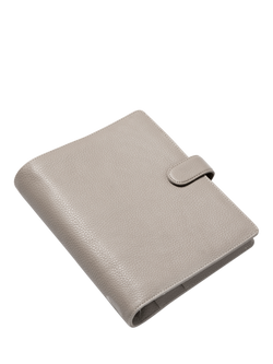 Filofax A5 Nofolk Leather Personal Organiser - view 2, Lavender