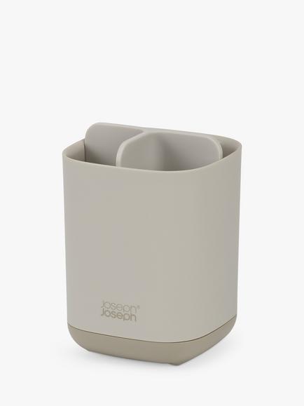 Joseph Joseph Easy Store Toothbrush Caddy, Ecru