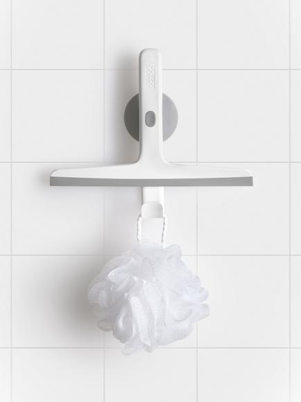Joseph Joseph Easy Store Compact Shower Squeegee, Grey - view 2, Grey