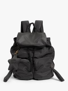 See By Chloé Joy Rider Recycled Polyester Zipped Backpack, Black