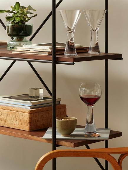 LSA International Moya Wine Balloon Glass, Set of 2, 550ml, Clear - view 2, Clear