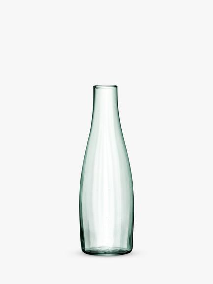 LSA International Mia Glass Water Carafe, 1.25L, Green, Green