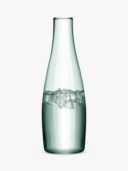 LSA International Mia Glass Water Carafe, 1.25L, Green - view 2, Green