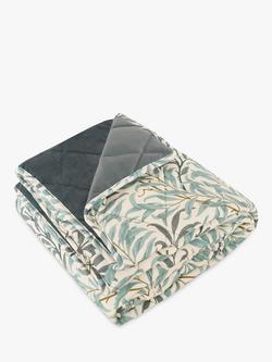 Morris & Co. Willow Bough Print Pet Blanket, Green, Green