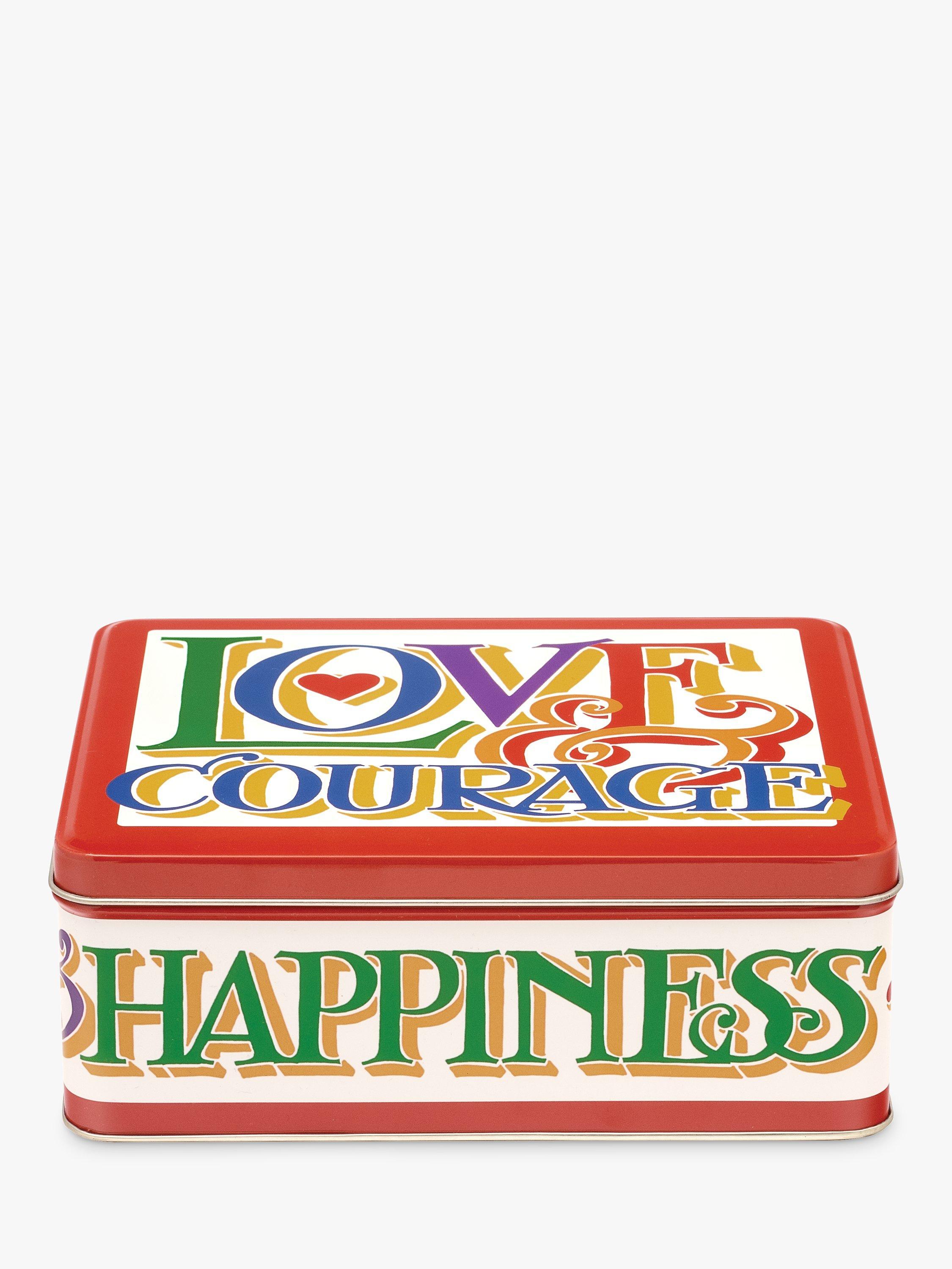 Emma Bridgewater Brighter World Deep Rectangular Cake Tin, Red/Multi
