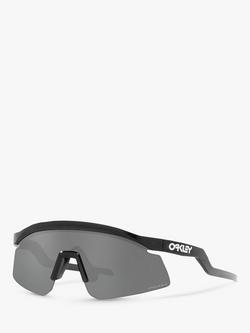 Oakley OO9229 Men's Hydra Wrap Sunglasses, Black, Black