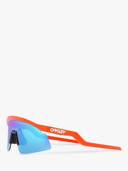 Oakley OO9229 Men's Hydra Wrap Sunglasses, Orange - view 2, Orange