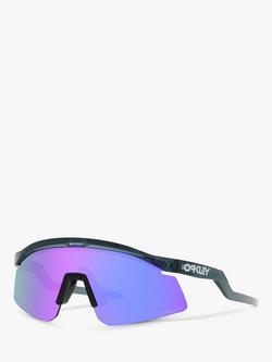 Oakley OO9229 Men's Hydra Wrap Sunglasses, Black, Black