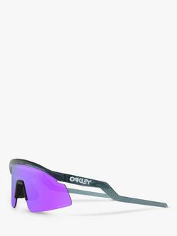 Oakley OO9229 Men's Hydra Wrap Sunglasses, Black - view 2, Black