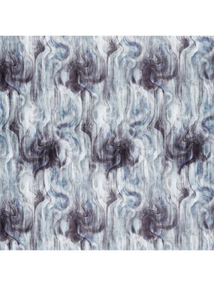Clarke & Clarke Tessuto Furnishing Fabric, Midnight/Silver