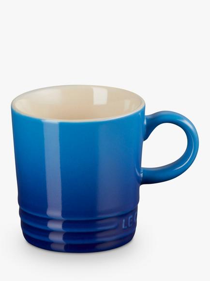 Le Creuset Stoneware Espresso Mug, 100ml, Azure