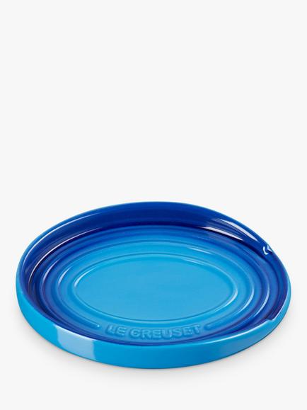Le Creuset Oval Stoneware Spoon Rest, Azure