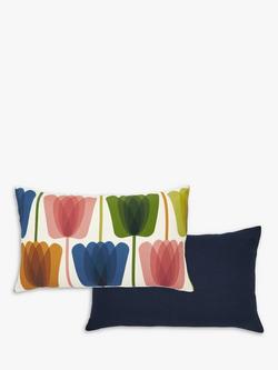 Orla Kiely Tulip Rectangular Cushion, Multi, Multi