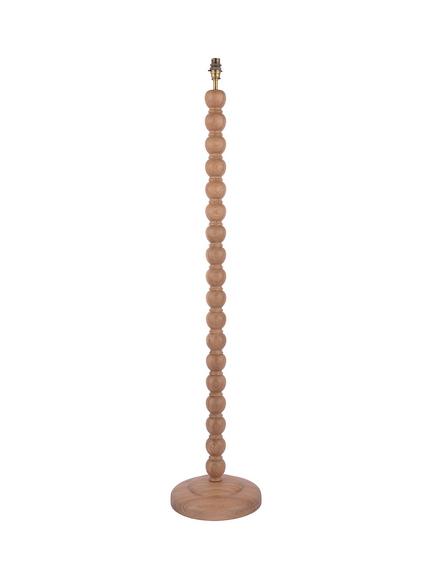 Laura Ashley Maria Wooden Floor Lamp, Natural Oak, Natural Oak