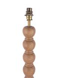 Laura Ashley Maria Wooden Floor Lamp, Natural Oak