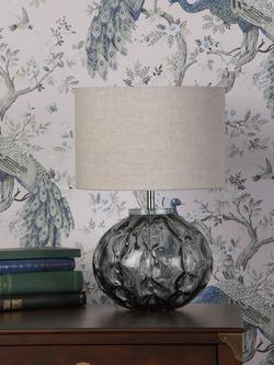 Laura Ashley Elderdale Table Lamp - view 2, Smoke/Cream