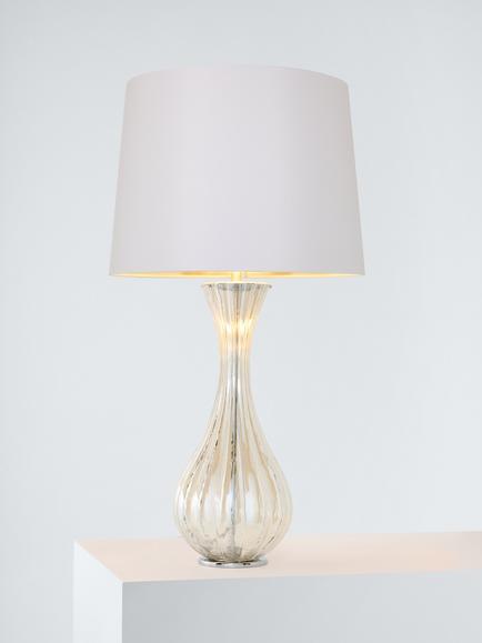 Laura Ashley Nevern Table Lamp, Champagne, Champagne