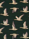 Sanderson Elysian Geese Furnishing Fabric, Forst Fig