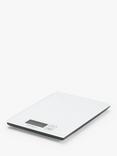 John Lewis Glass Platform Digital Kitchen Scale, 5kg, White