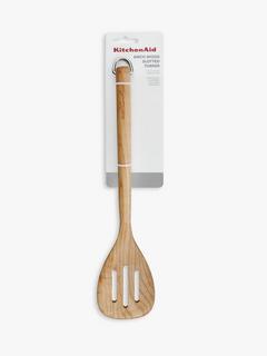 KitchenAid Birch Wood Slotted Turner