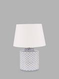 Pacific Demetri Glazed Table Lamp, Grey