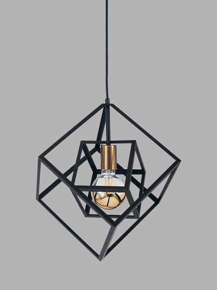 Pacific Alessio Pendant Ceiling Light, Black, Black