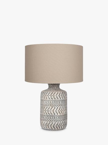 Pacific Atouk Painted Table Lamp, Natural, Natural
